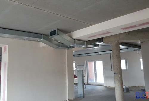 Système de ventilation double flux pour l'UCM à Libramont