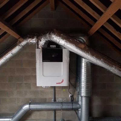 Installation d'un système de ventilation Zehnder à Schaltin (province de Namur) - BC Tech